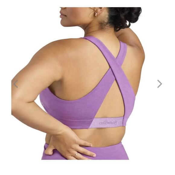 Allbirds Purple Sports Bra - Picture 2 of 4